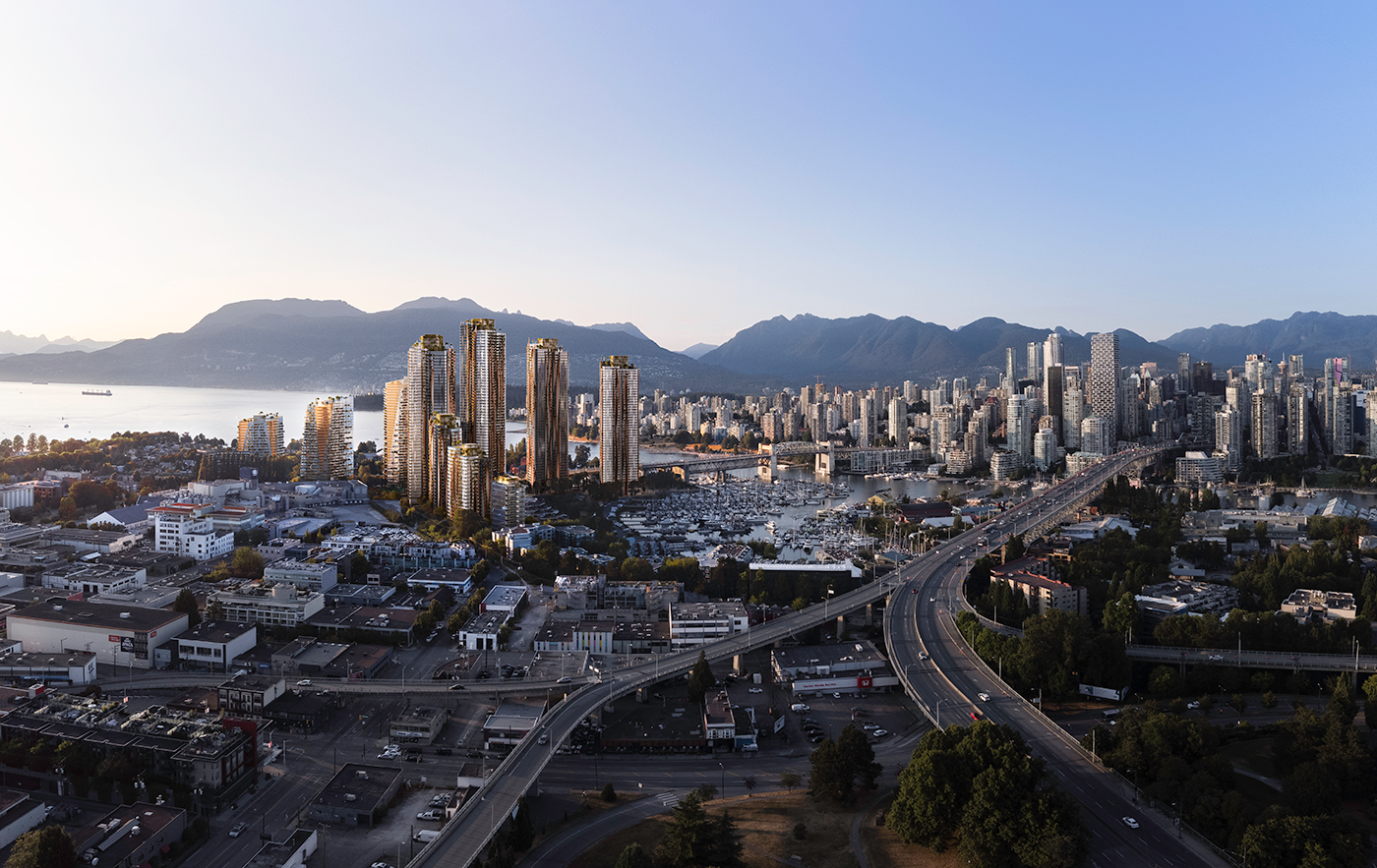 View North from the Granville Street Bridge